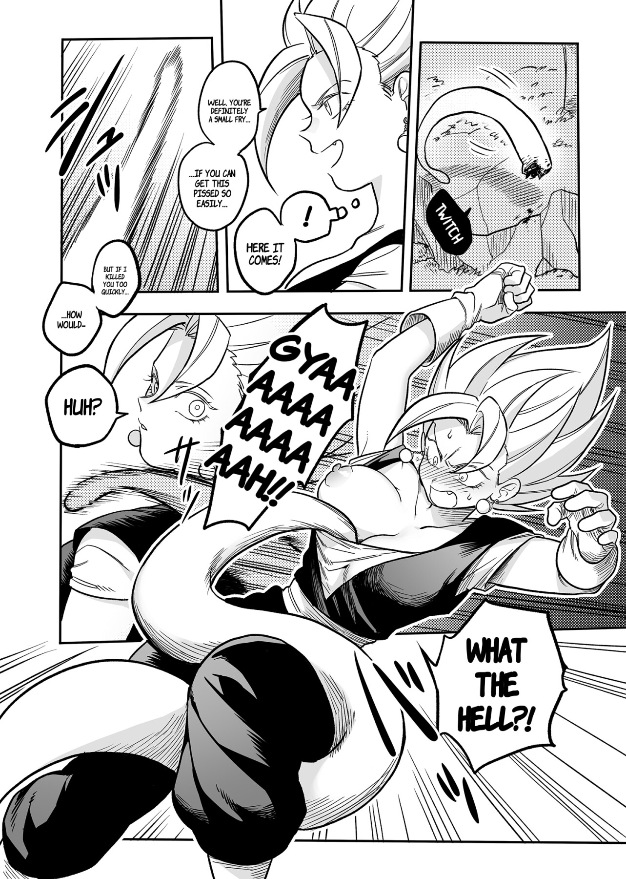 Hentai Manga Comic-You're Just a Small Fry Majin...-Read-4